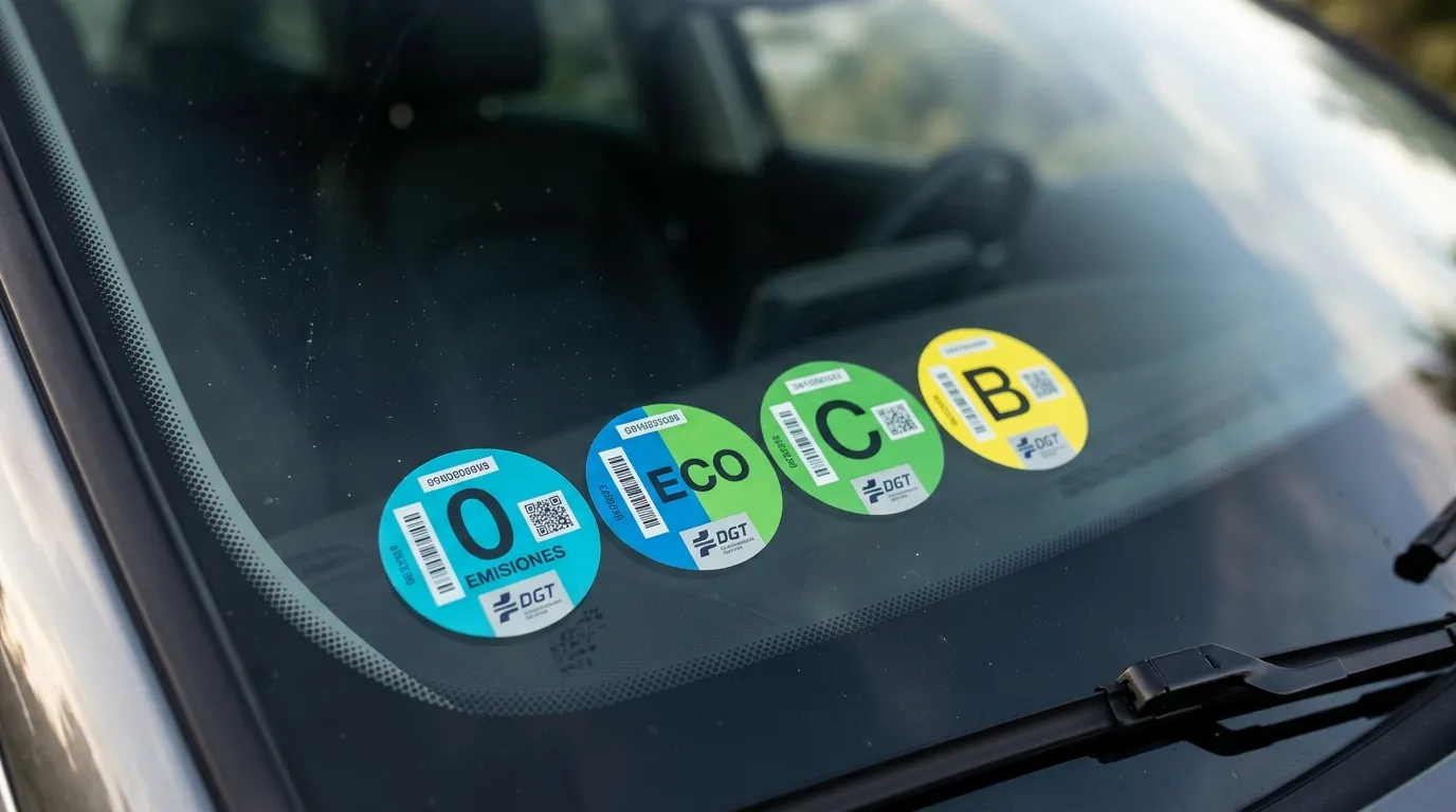 Etiquetas DGT: qué significa cada una y cómo consultarla